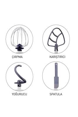 A470-02 Pro Mix Stand Mikser 1600w (azura) - 6