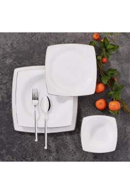 A8433 Bone Sel.60 P Yemek Takımı (KARE)