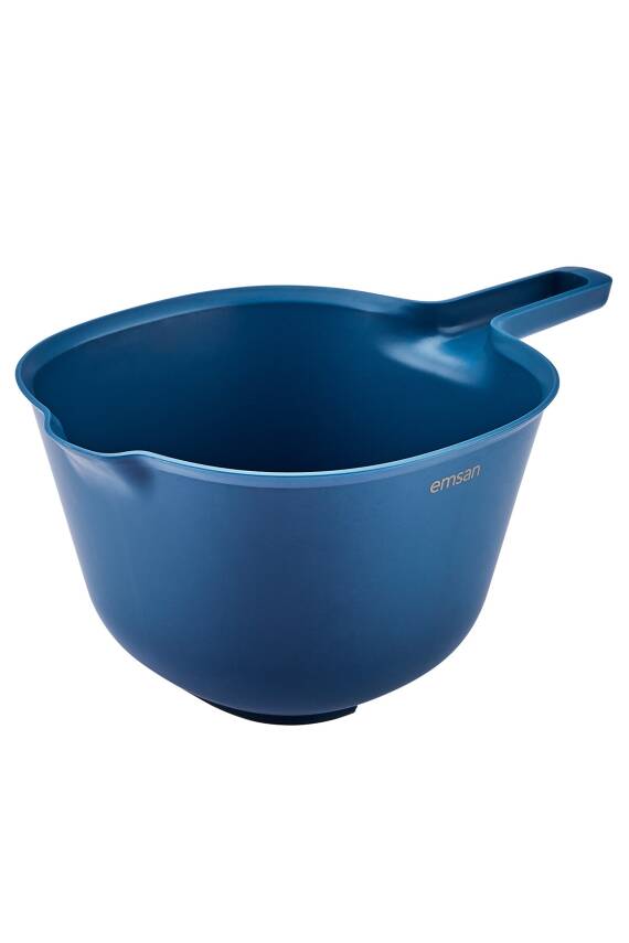 Benefito Süzgeçli 3lü Lacivert Karıştırma Kabı - 6