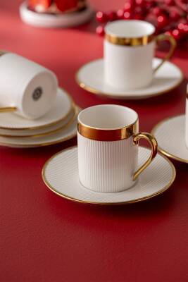 Berra 6 Kişilik Kahve Fincan Takımı