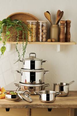 Cocinero 10 Parça Çelik Çeyiz Seti - 1