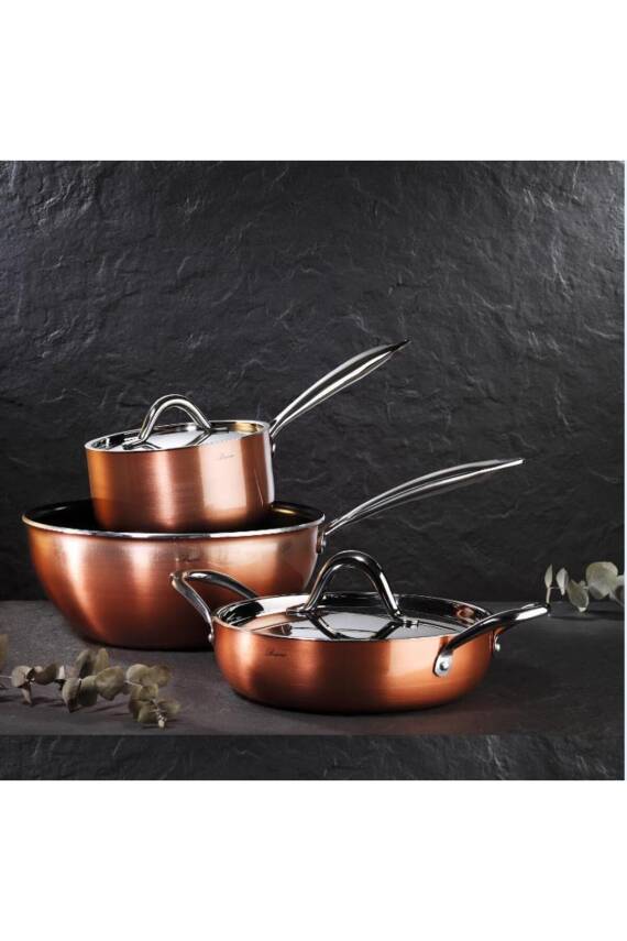 Copperfield 22 Cm Basık Tencere Indüksiyon - 2