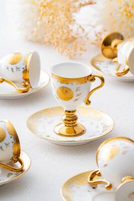 Diallo 6 Kişilik Kahve Fincanı Takımı - 90 ml