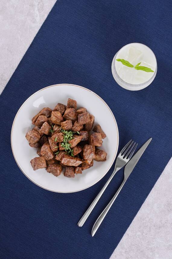 Fine Bone Freya Yuvarlak Gold 60 Parça 12 Kişilik Yemek Takımı - 4