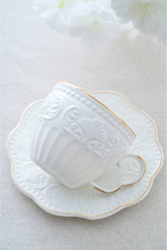 Fiona Gold 6 Kişilik Çay Fincan Takımı SYT-06063 - 1