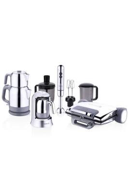 Inox 14 Parça Elektrikli Çeyiz Seti