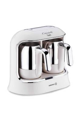 Kahvekolik Twin Kahve Makinesi Vanilya Krom - 2