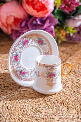 Lenora 6 Kişilik Kahve Fincanı Takımı - 90 ml