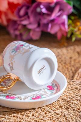 Lenora 6 Kişilik Kahve Fincanı Takımı - 90 ml - 4