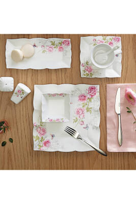 Marbella Porselen 32 Parça 6 Kişilik Kahvaltıservis Takımı