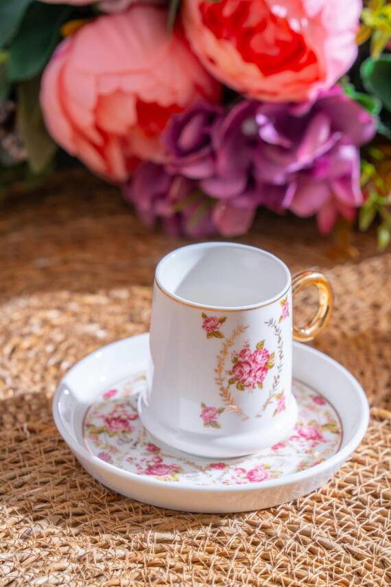 Orleans 6 Kişilik Kahve Fincanı Takımı - 90 ml - 2