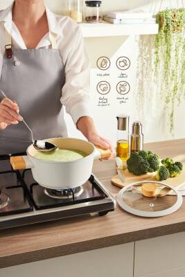 smgshop Swıss Crystal 20 Cm Derin Tencere  1094518 - 6