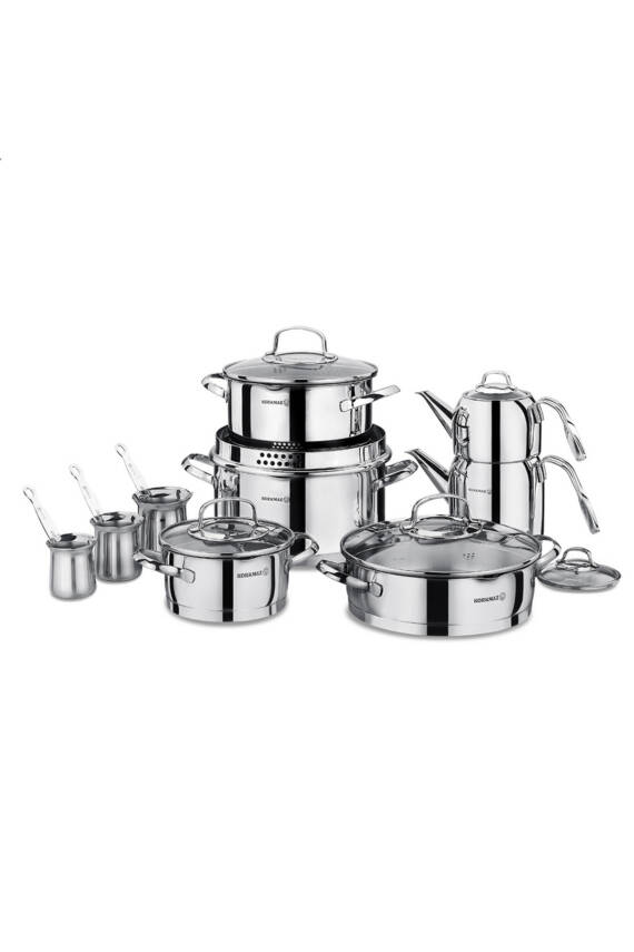 Steama 15 Parça Çelik Çeyiz Seti A1702 - 1