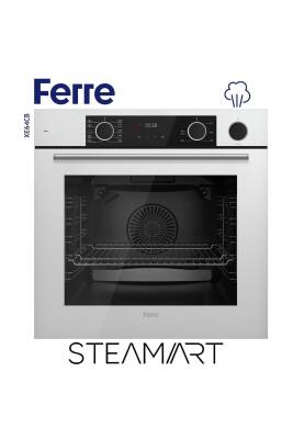 Steamart Ss Serisi Beyaz Set (ss206 Xe64cb D078 ) - Kare Emaye Izgara - 4