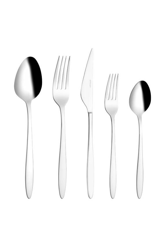 Yakamoz 24 Parça 6 Kişilik Kutulu Çatal Kaşık Bıçak Takımı - 3